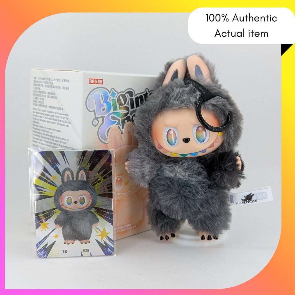Pop Mart Labubu – Big in Energy “Secret Id” Plush Doll – Authentic Collectible